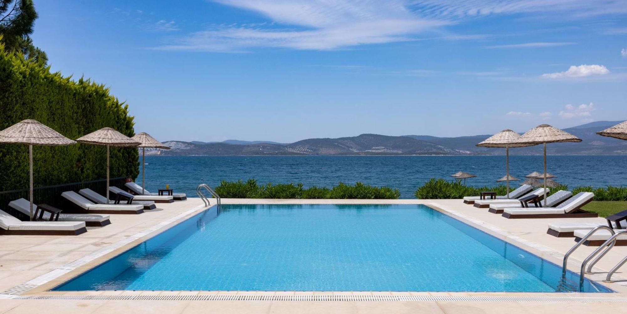 Med-Inn Hotel Gulluk Eksteriør bilde